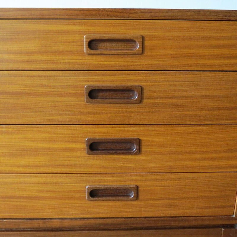 Vintage Sideboard in afrormosia  by Remploy 1970s