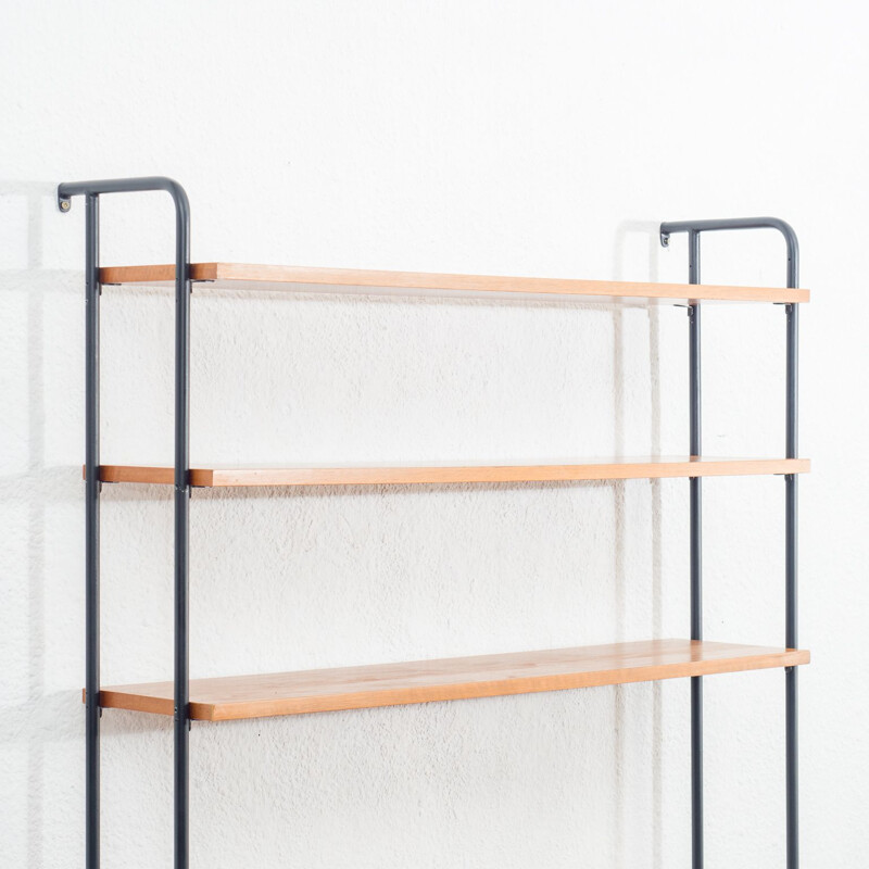 Vintage  shelving system by Hilker 1950s