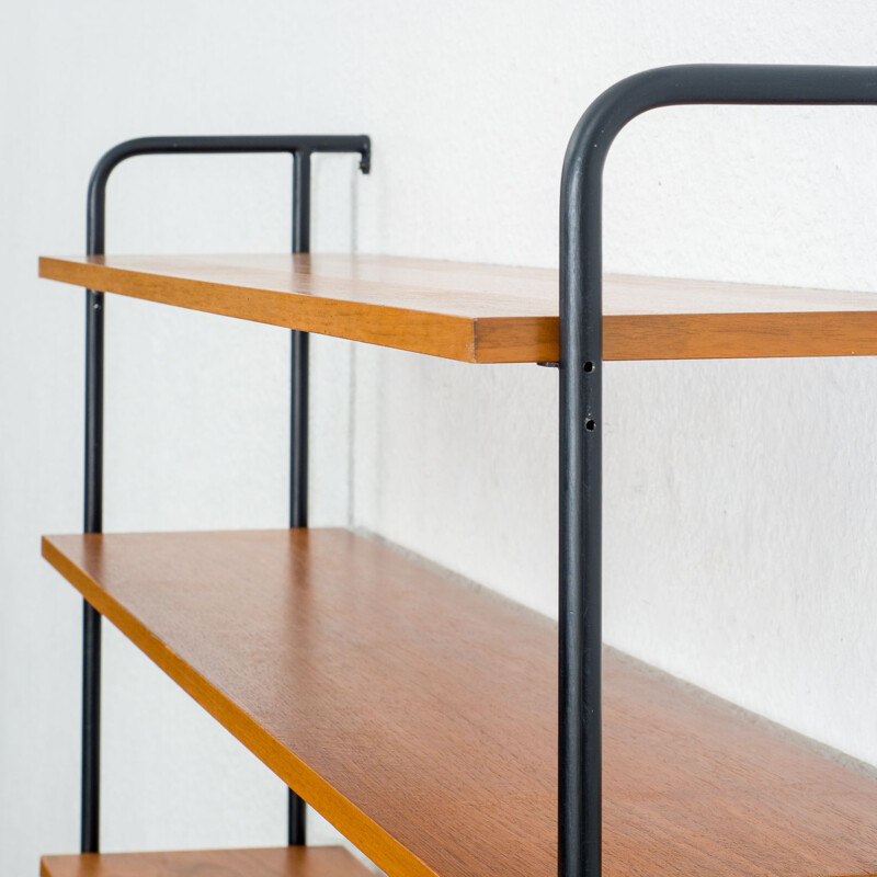 Vintage  shelving system by Hilker 1950s