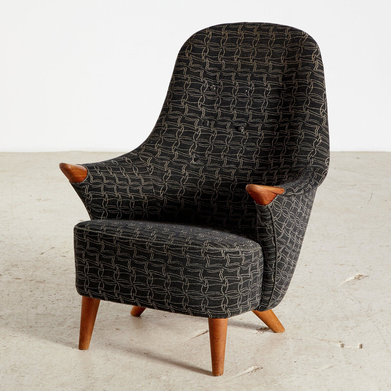 Cadeira de braços dinamarquesa Vintage 1960