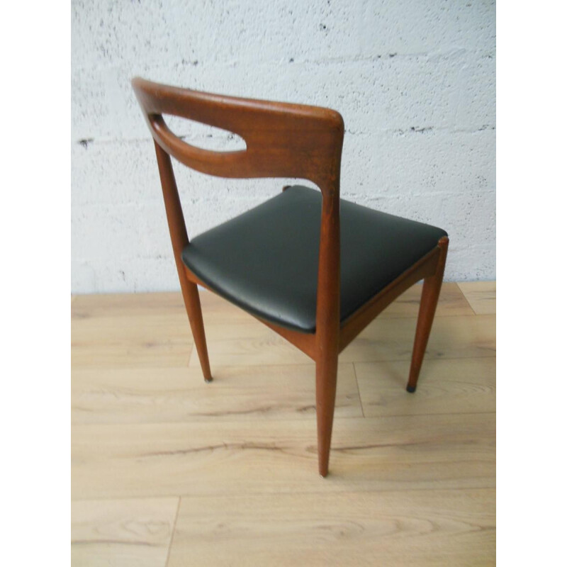 Paire de chaises "Samcom" en teck - années 60