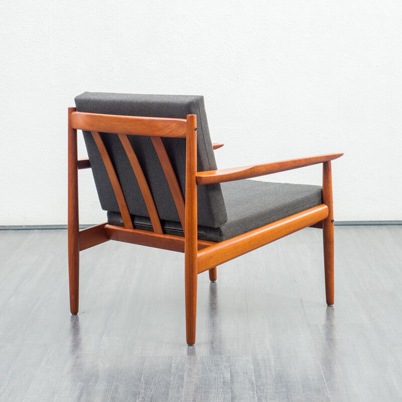 Vintage teak armchair by Glostrup Möbler Denmark 1960