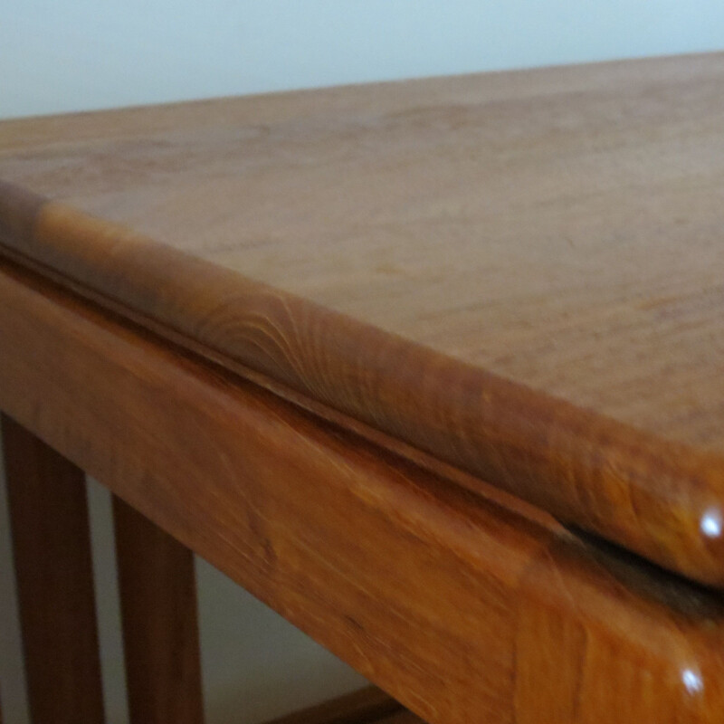 Vintage solid teak tables 1970s