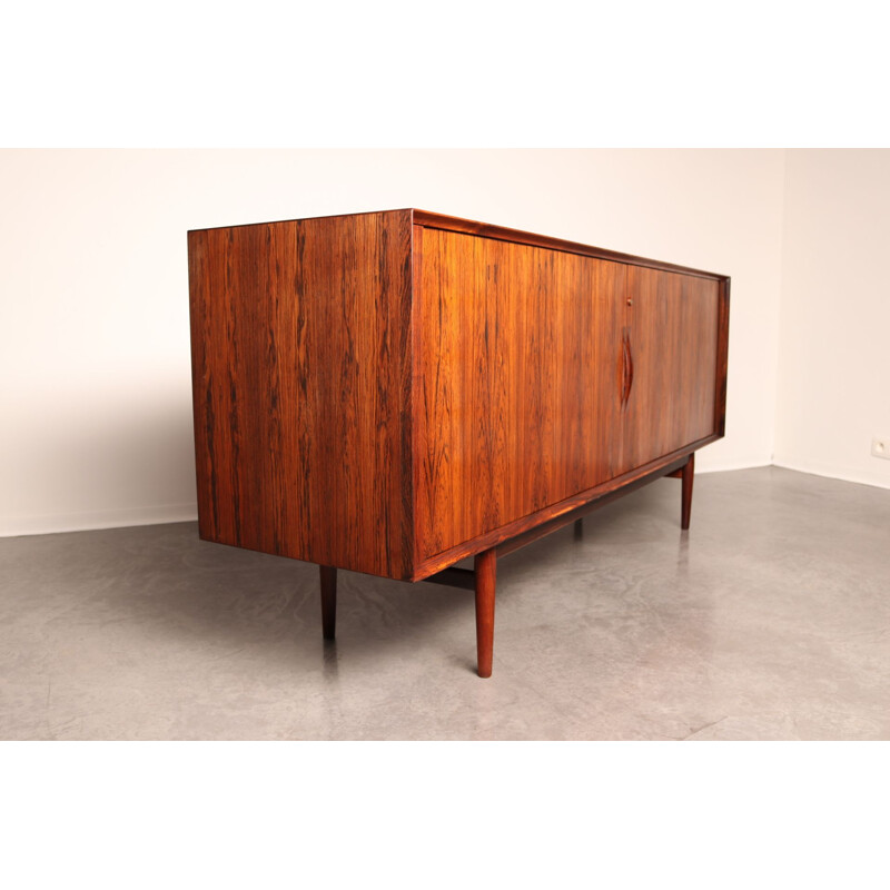 Vintage rosewood sideboard by Arne Vodder Denmark 1960s