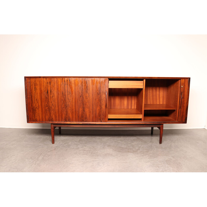 Vintage rosewood sideboard by Arne Vodder Denmark 1960s