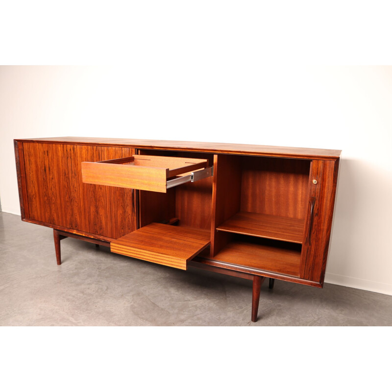 Vintage rosewood sideboard by Arne Vodder Denmark 1960s