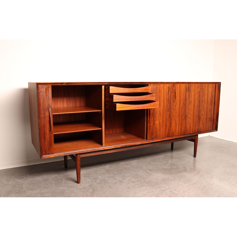 Vintage rosewood sideboard by Arne Vodder Denmark 1960s