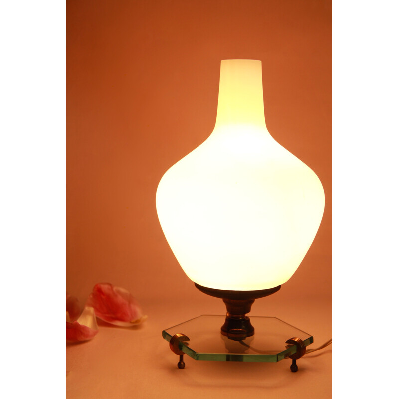 Vintage tafellamp Italië 1950