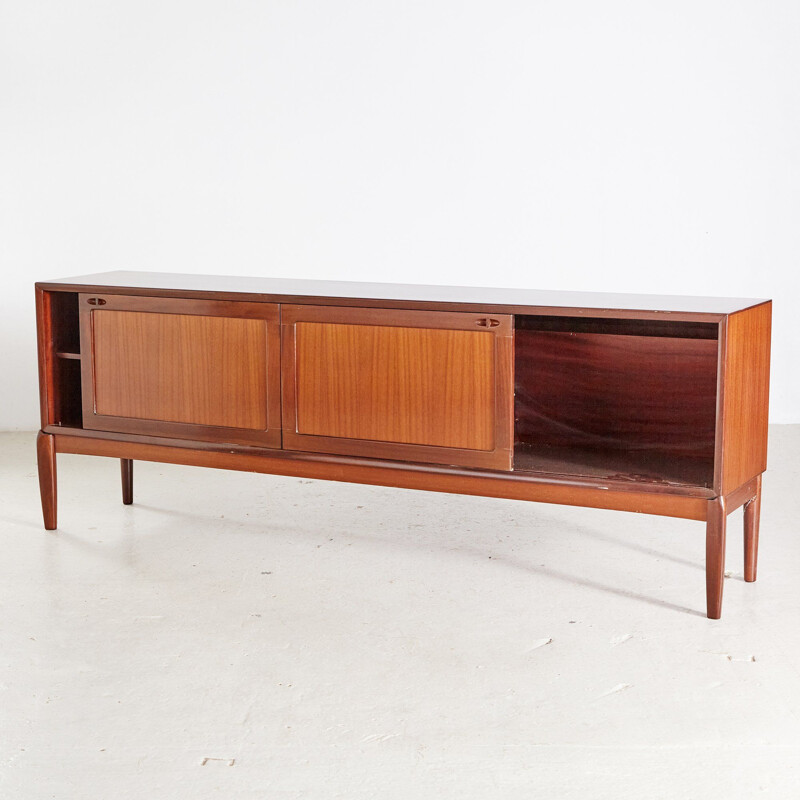Vintage sideboard mahogany by H. W. Klein 1960s