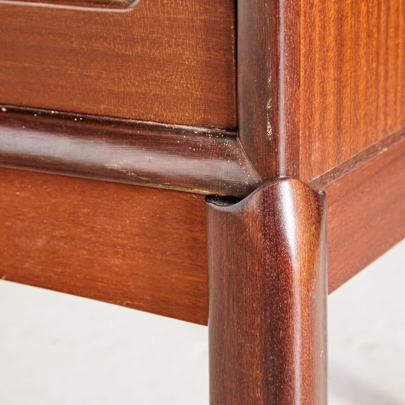 Vintage sideboard mahogany by H. W. Klein 1960s