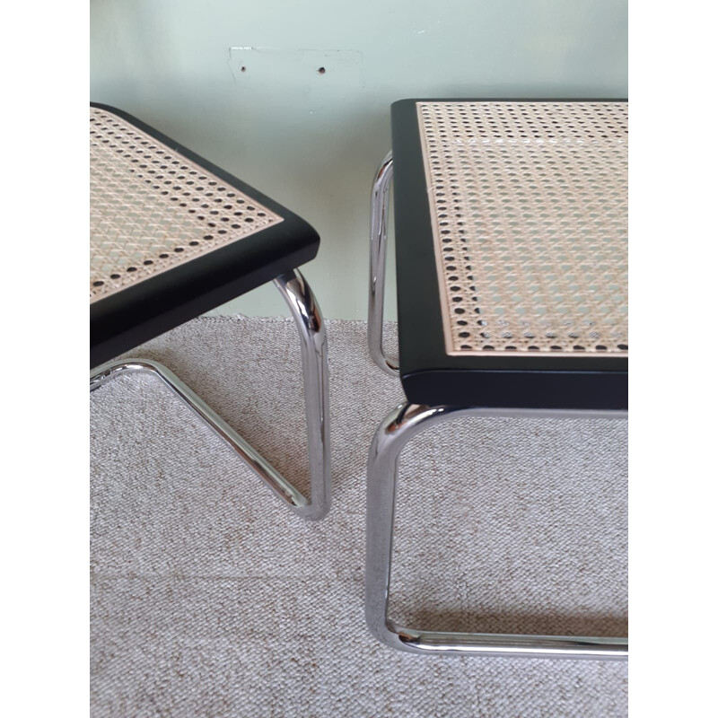 Pair of vintage chairs by Marcel Breuer Italy