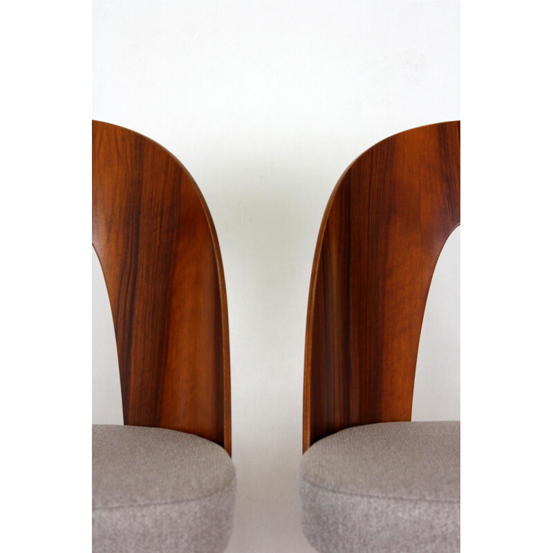 Pair of vintage chairs by Antonin Suman 1960