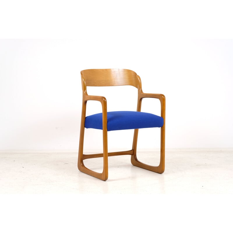 Fauteuil Traineau vintage  Baumann 1960