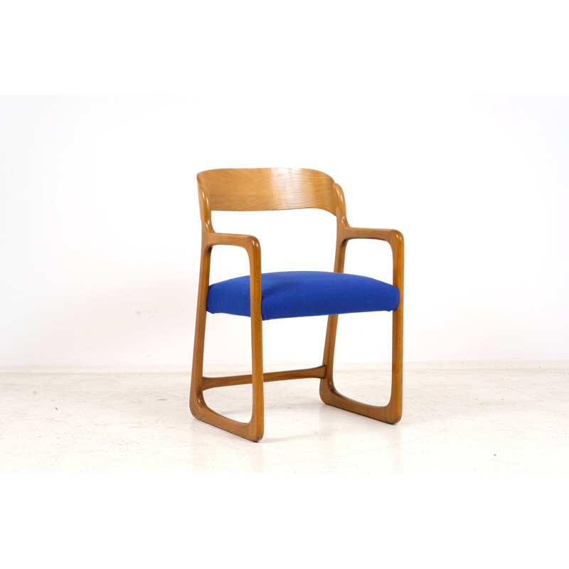 Vintage Baumann Sled Armchair 1960s