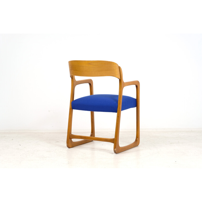 Vintage Baumann Sled Armchair 1960s