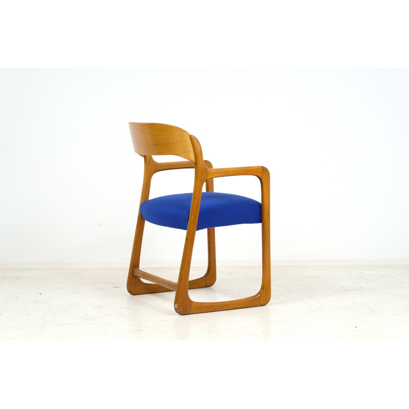 Vintage Baumann Sled Armchair 1960s