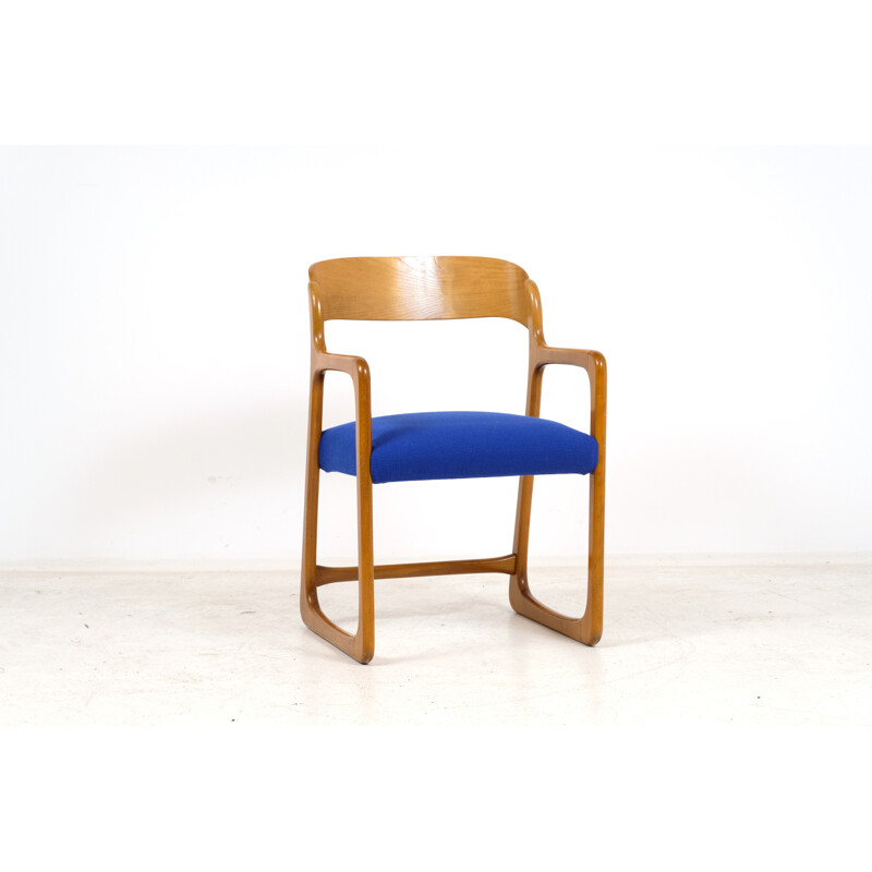 Vintage Baumann Sled Armchair 1960s