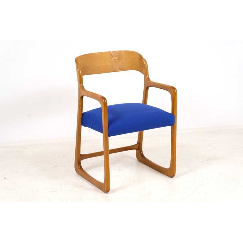 Fauteuil Traineau vintage  Baumann 1960