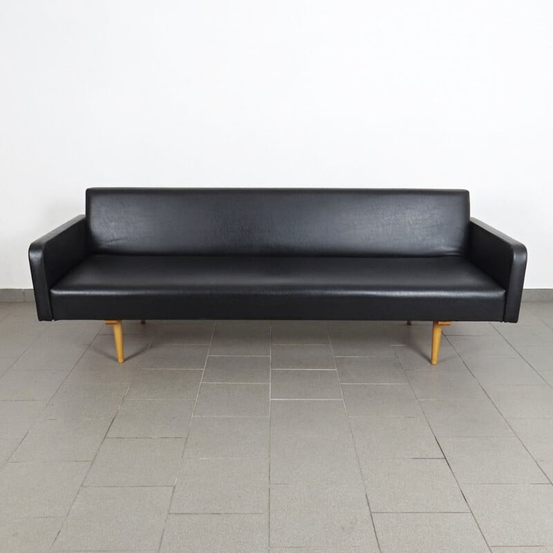 Vintage leatherette sofa