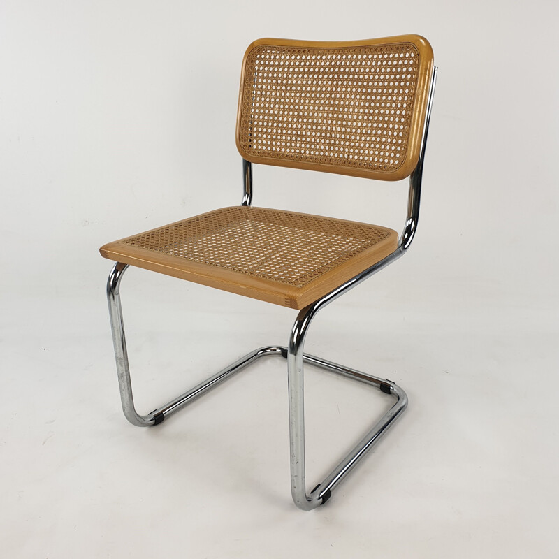 Vintage chairs set of 6 Marcel Breuer B32 Italy