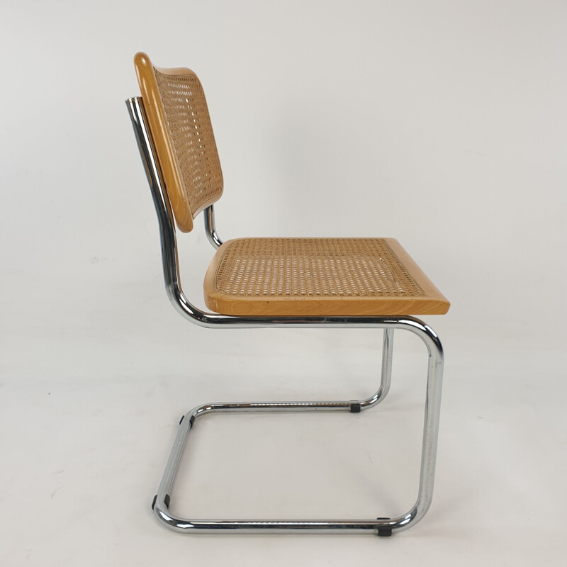 Vintage chairs set of 6 Marcel Breuer B32 Italy