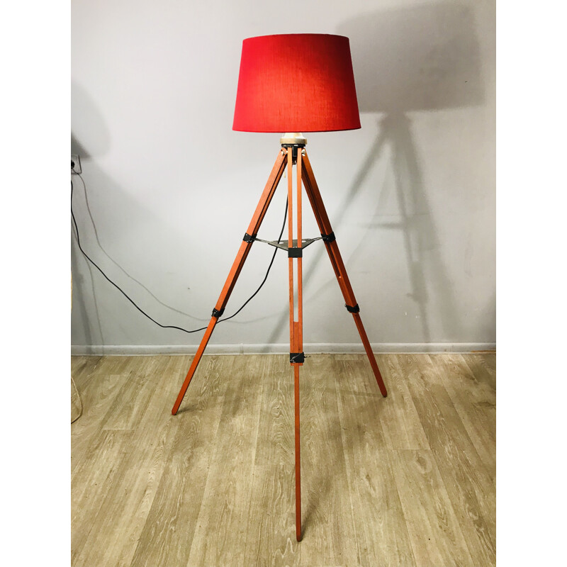 Vintage Lamp on a  tripod, Poland 1980s