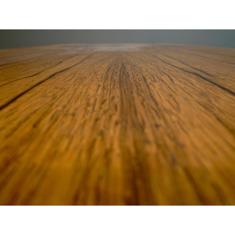 Scandinavian table in rosewood with hairpin legs - 1950s