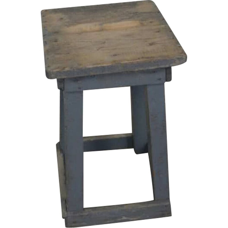 Vintage grey stool