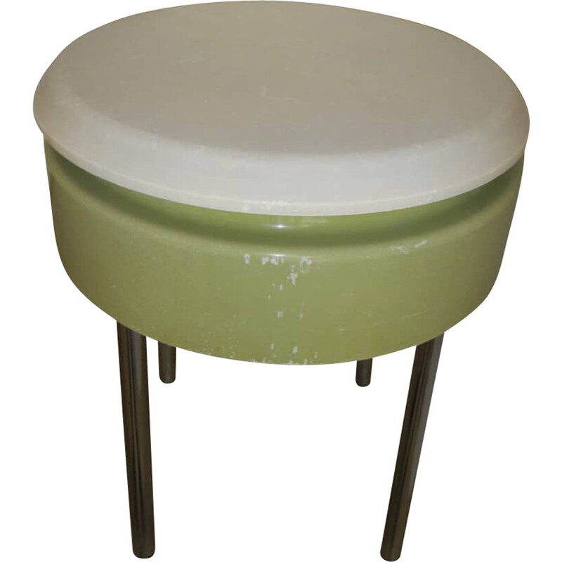 Vintage beauty case  stool