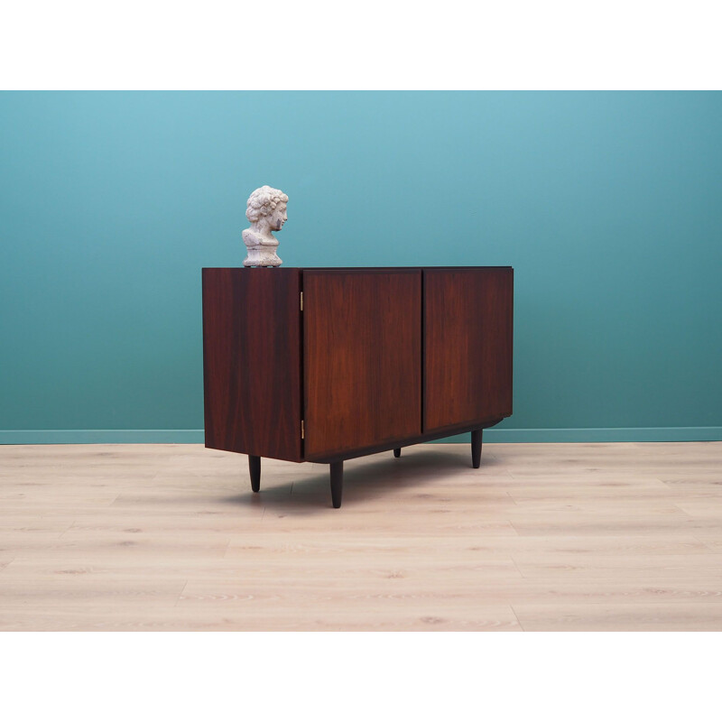 Vintage rosewood cabinet by Omann Junn Denmark 1970s