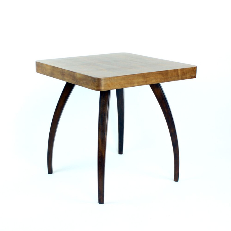 Vintage spider coffee table by Jindrich Halabala, Czechoslovakia 1930