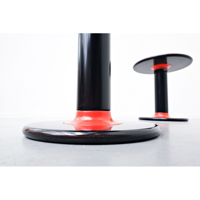 Table d'appoint vintage par Ettore Sottsass 1964