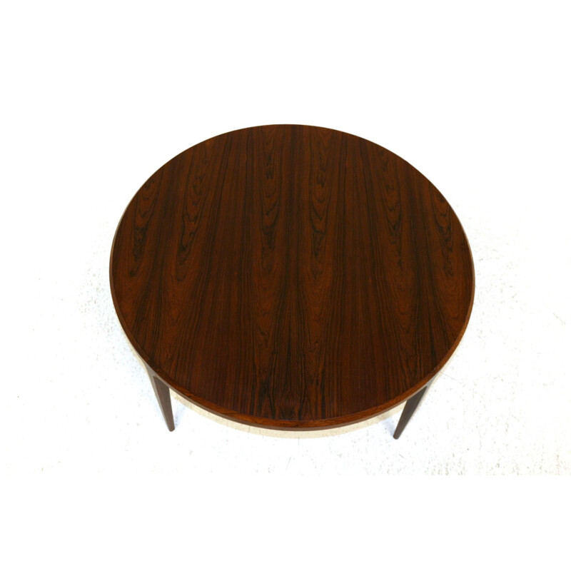 Vintage rosewood coffee table by Johannes Andersen, Denmark 1960