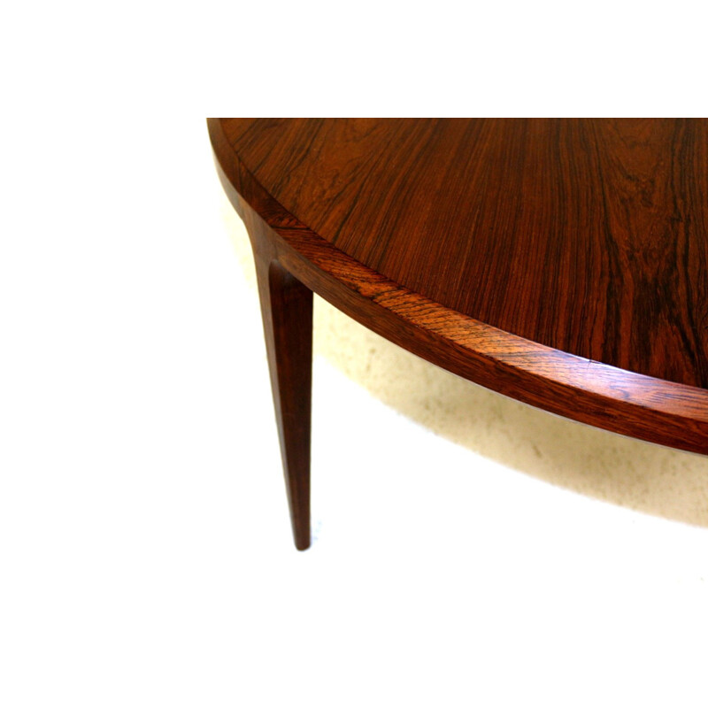 Vintage rosewood coffee table by Johannes Andersen, Denmark 1960