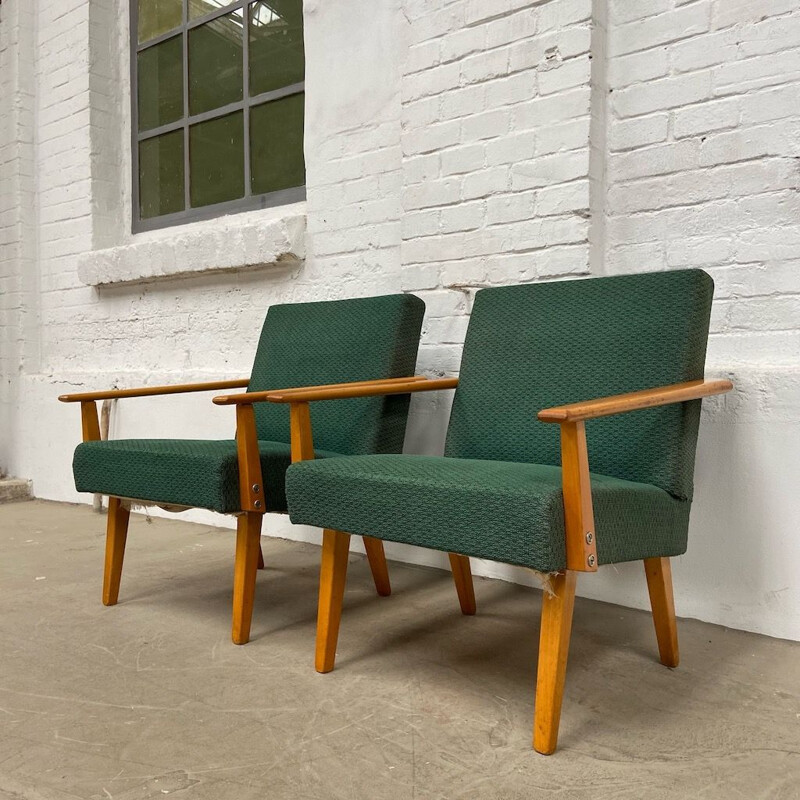 Vintage armchairs by Tatra Pravenec