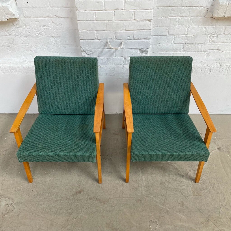 Vintage armchairs by Tatra Pravenec