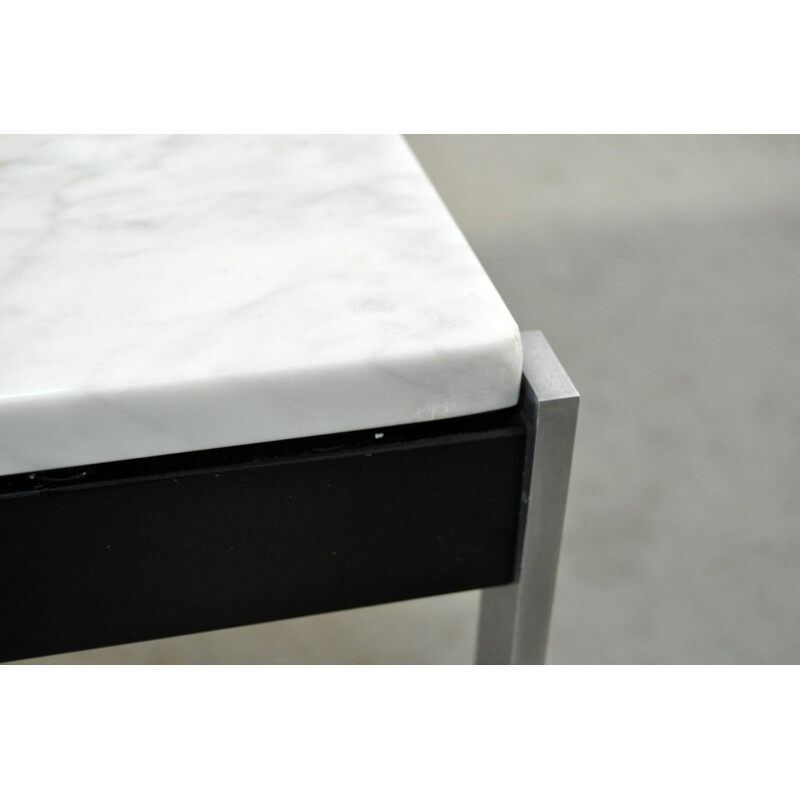 Table basse vintage en marbre série 020 par Kho Liang pour Artifort, Pays-Bas 1950