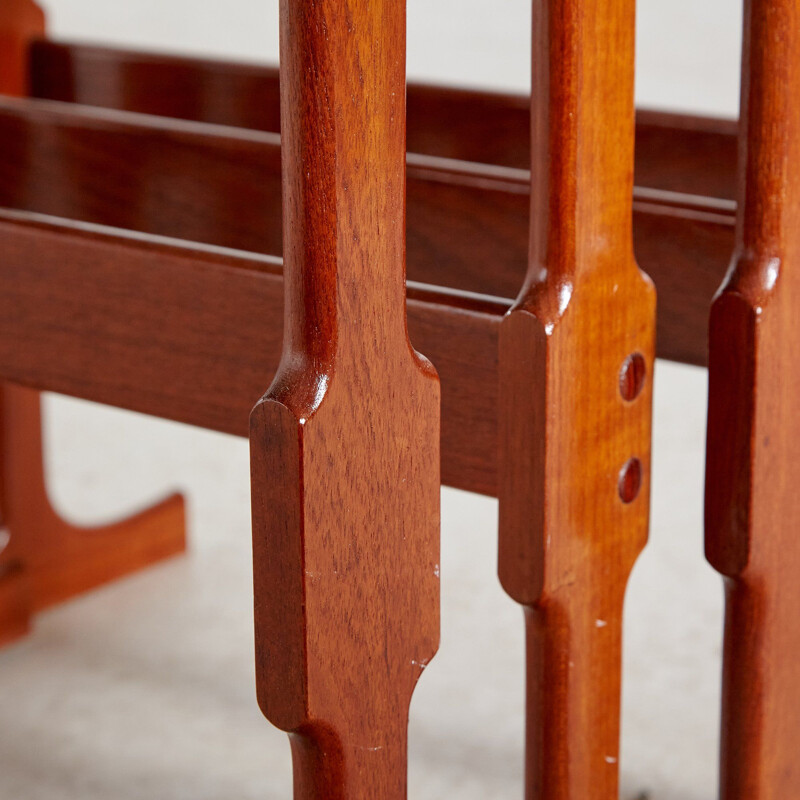 Vintage teak nesting tables from CFC Silkeborg 1960