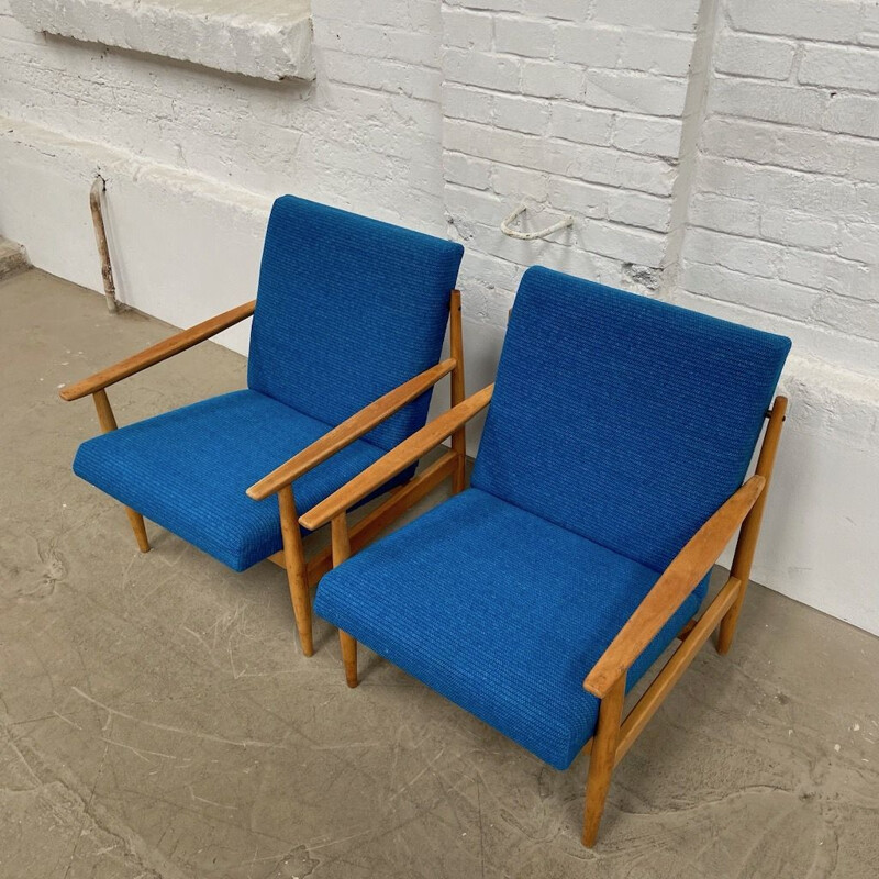 Pair of vintage armchairs