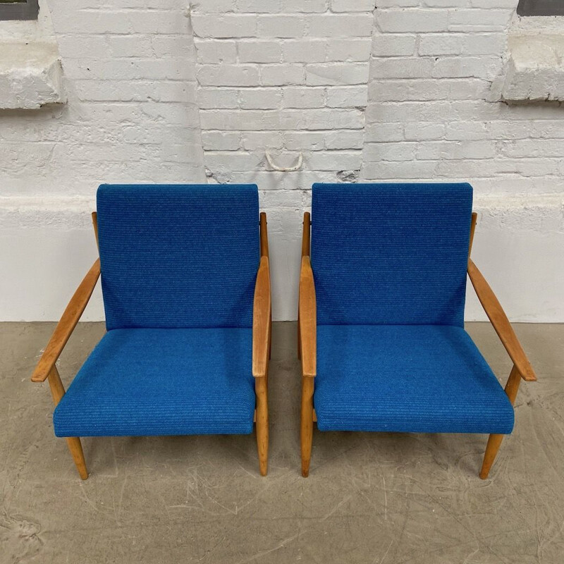 Pair of vintage armchairs