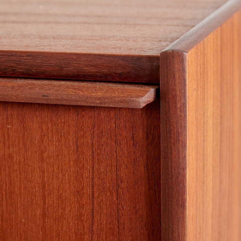 Vintage Small teak chest of drawers Denmark 1960s