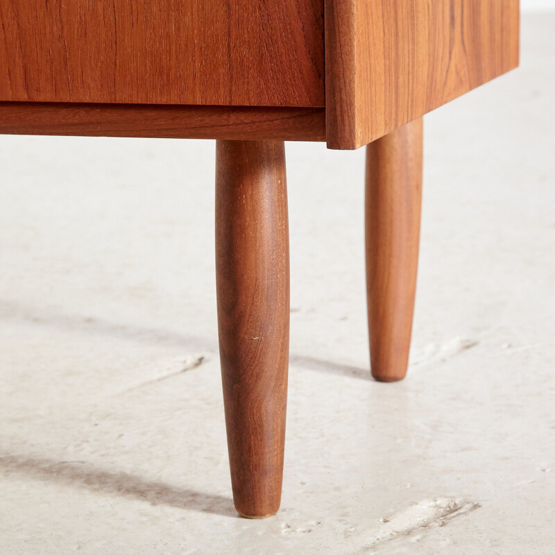 Vintage Small teak chest of drawers Denmark 1960s