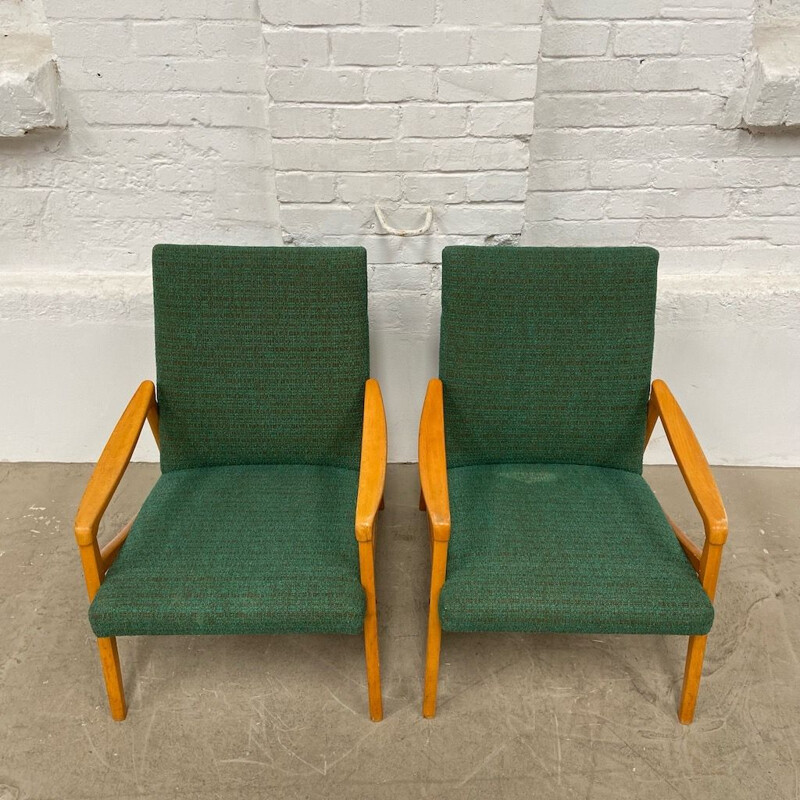 Vintage armchairs by J.Jiroutek