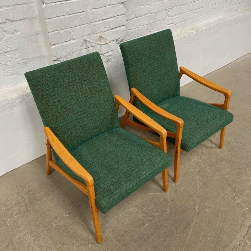 Vintage armchairs by J.Jiroutek