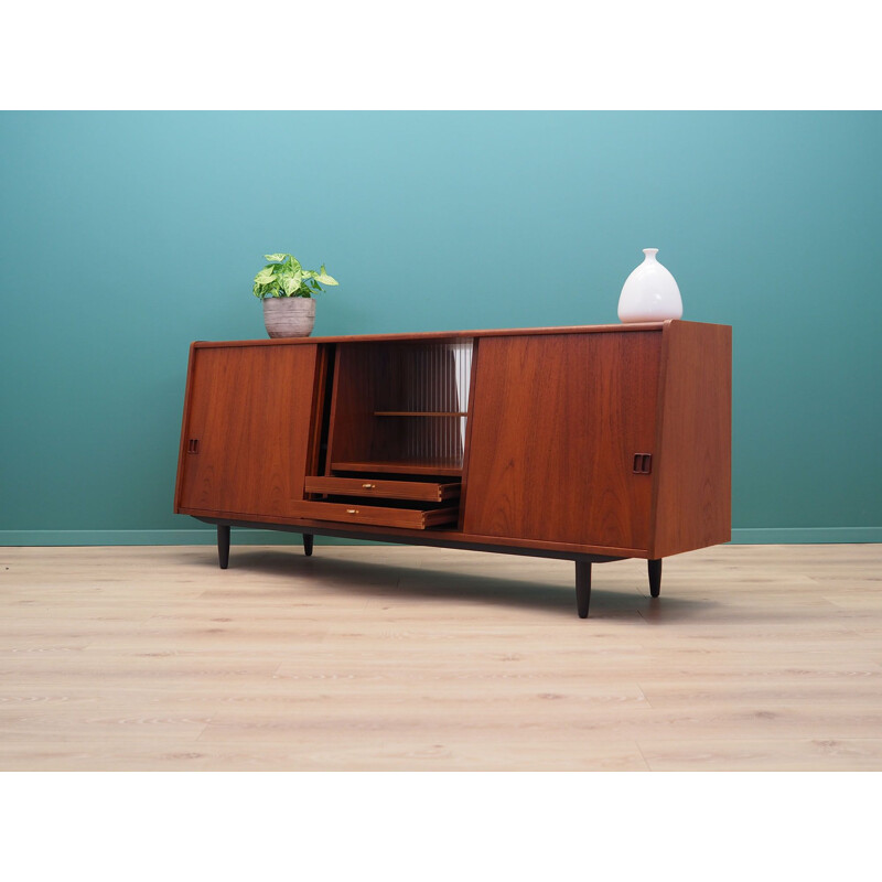 Vintage teak sideboard Denmark 1970s