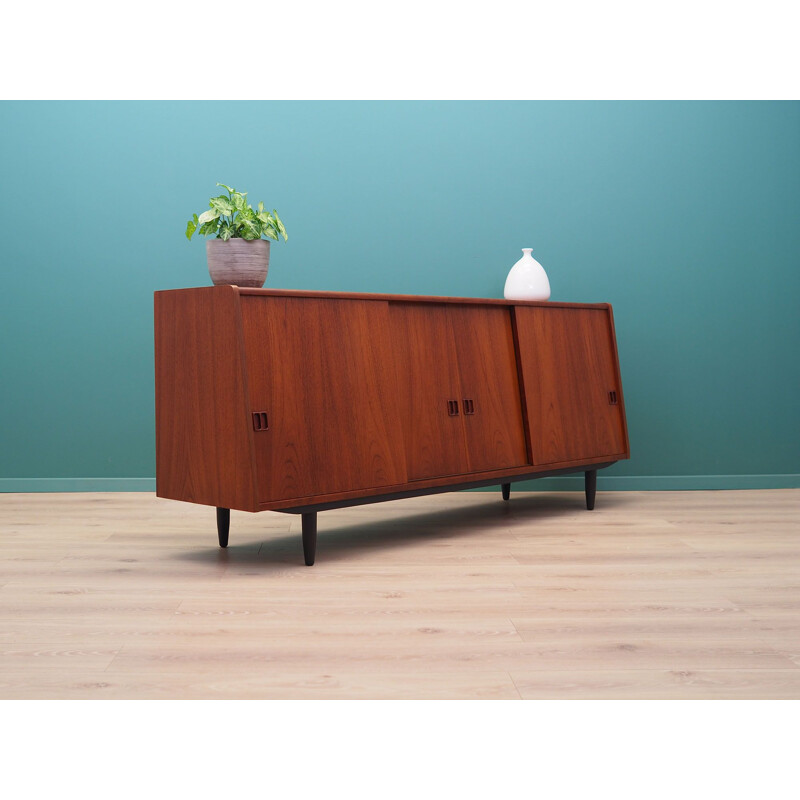 Vintage teak sideboard Denmark 1970s