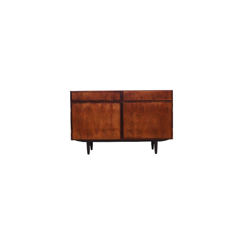 Vintage rosewood chest of drawers by Omann Jun 1970s