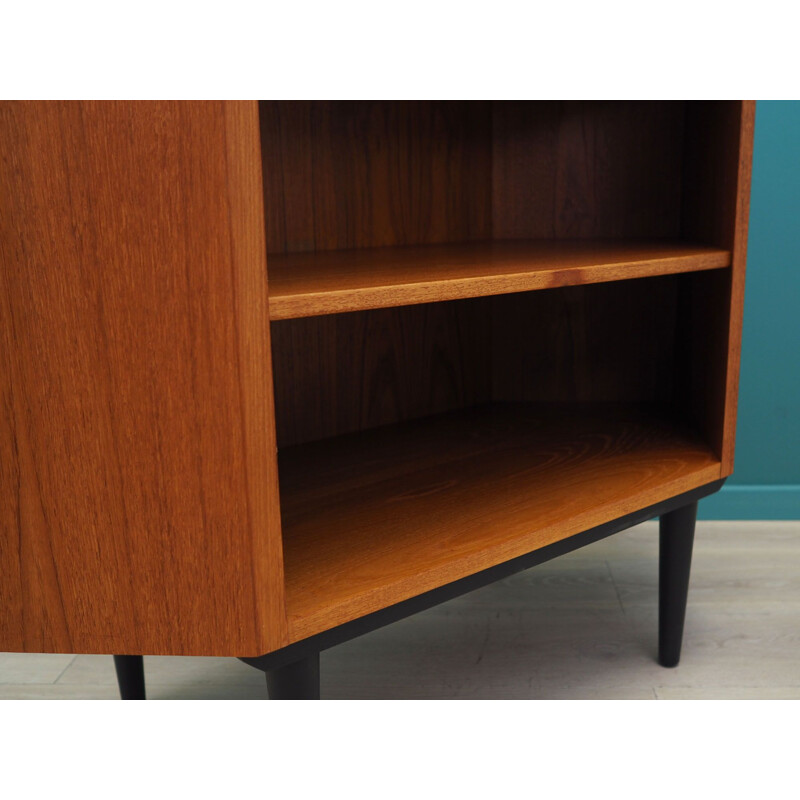 Vintage teak bookcase Denmark 1970s