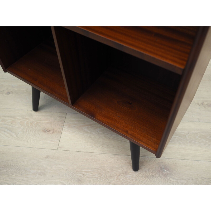 Vintage mahogany bookcase Denmark 1960s