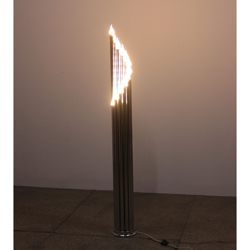 Vintage floor lamp by Goffredo Reggiani Italy 1960s